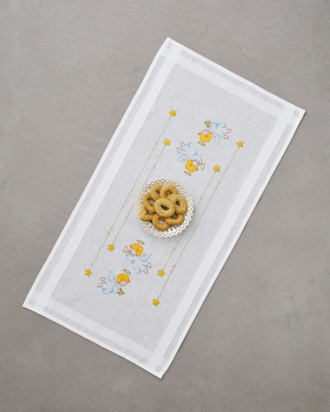 Kit de broderie Anges 40x80 cm