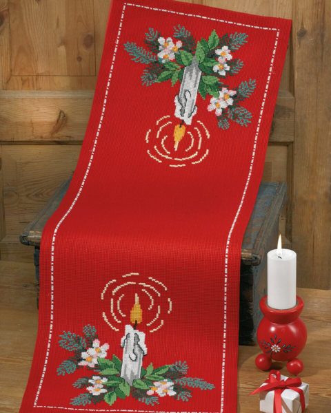 Kit de broderie Lumière en déco 36 x 106 cm