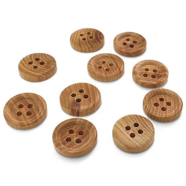 Boutons à œillets plats en métal doré brillant 10 mm, 15 mm, 20 mm (10