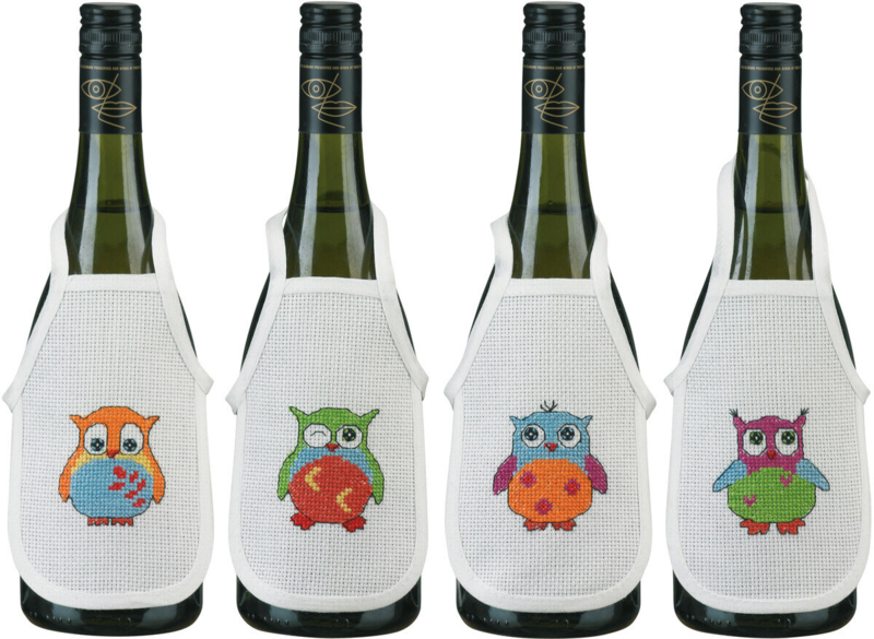 Kit de Broderie Hiboux 10 x 15 cm