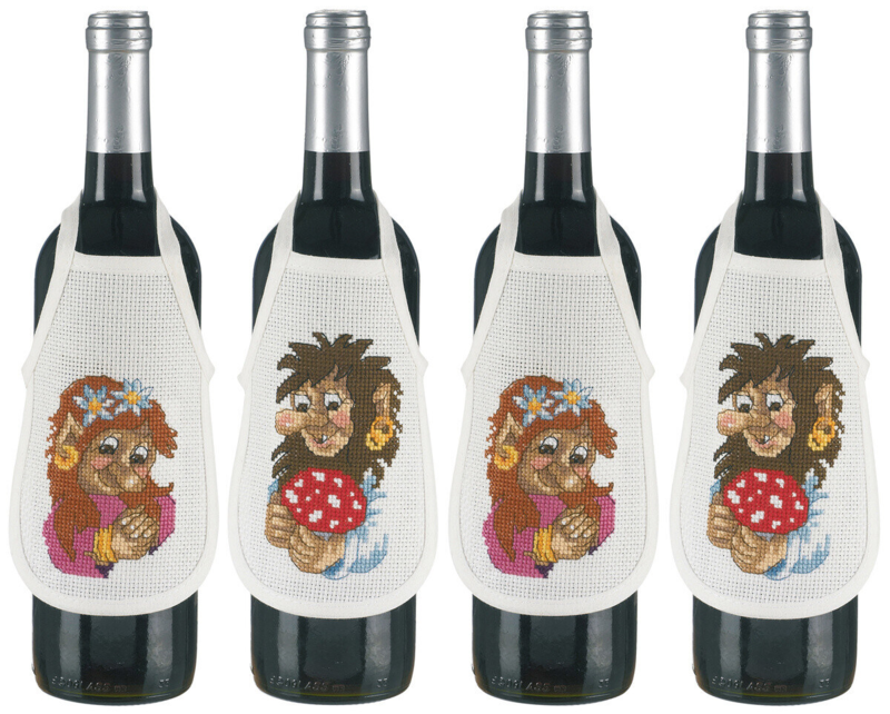 Kit de Broderie Têtes de Troll 2 Pk 0330B x 2 pcs