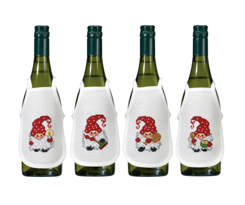 Kit de broderie Activité lutin 4 pcs 10 x 15 cm