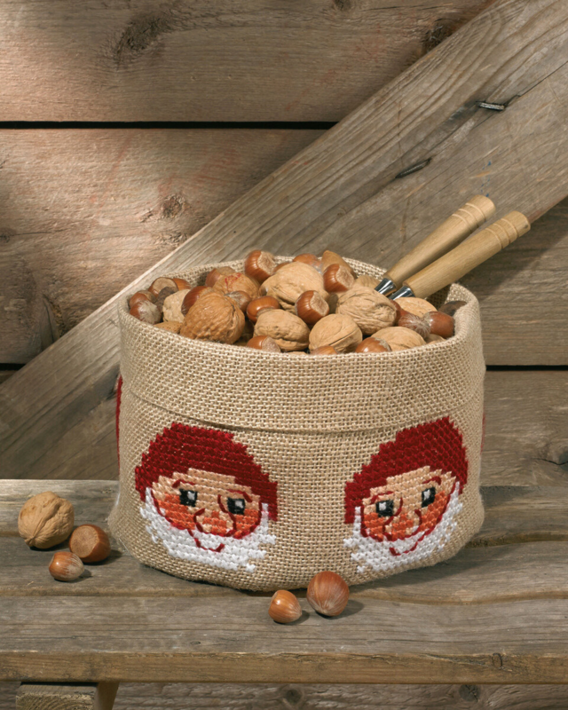 Kit de broderie Lutin 21 Ø x 19 cm