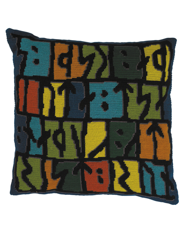 Kit de broderie Runes 38 x 39 cm