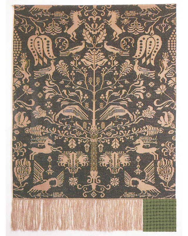 Kit de broderie Beidewand Vert Clair 101 x 140 cm