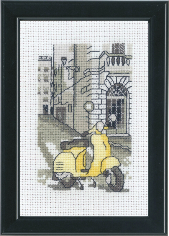 Kit de broderie Rome 10 x 15 cm