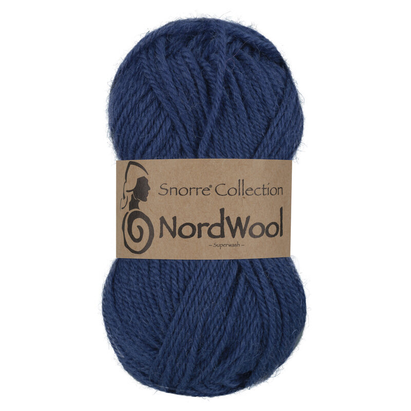 Viking Snorre NordWool 127 Bleu jean