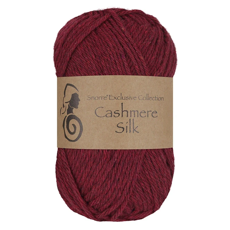 Viking Snorre Cashmere Silk 655 Vin rouge