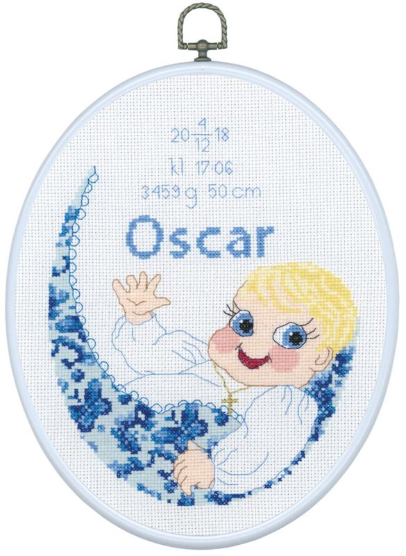 Kit de broderie Oscar m/5958/03 20 x 26 cm