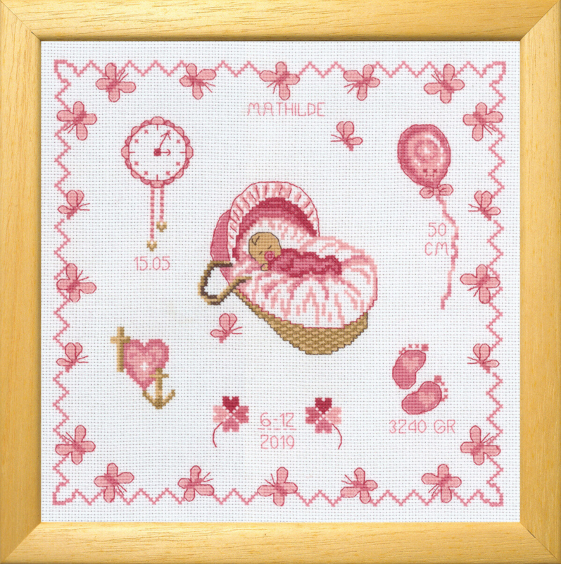 Kit de Broderie Mathilde R5583/00 22x22 cm