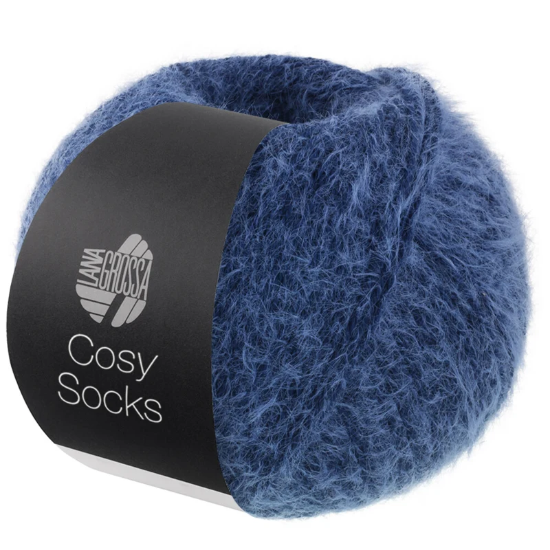 Lana Grossa Cosy Socks 13 Bleu foncé