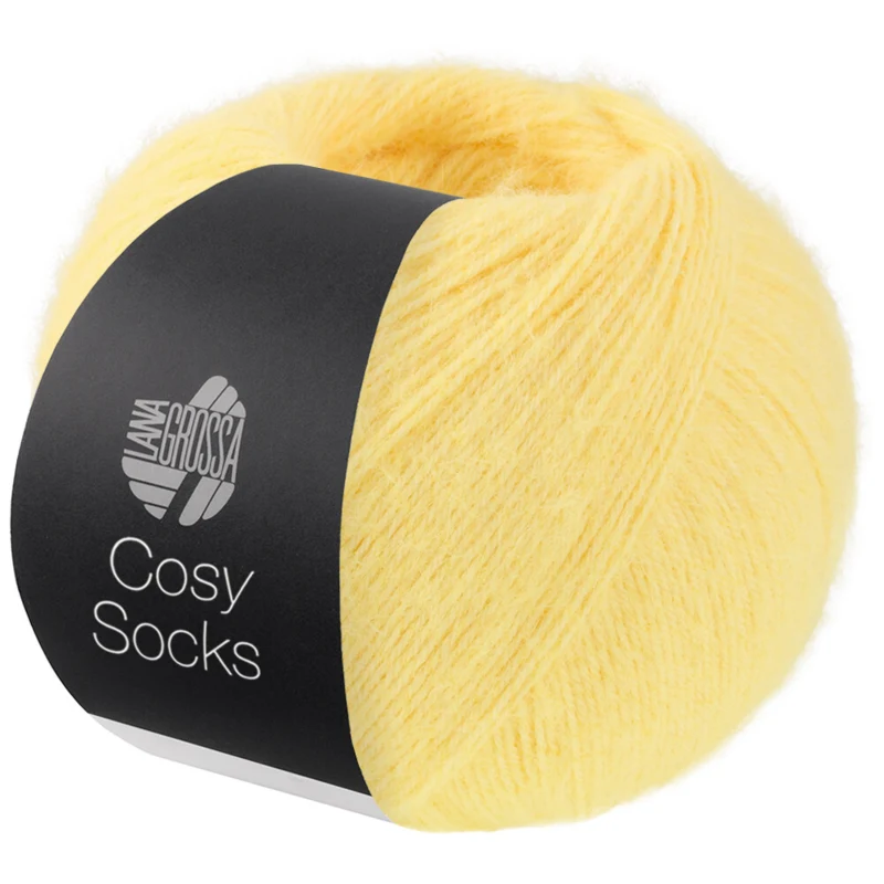 Lana Grossa Cosy Socks 19 Jaune