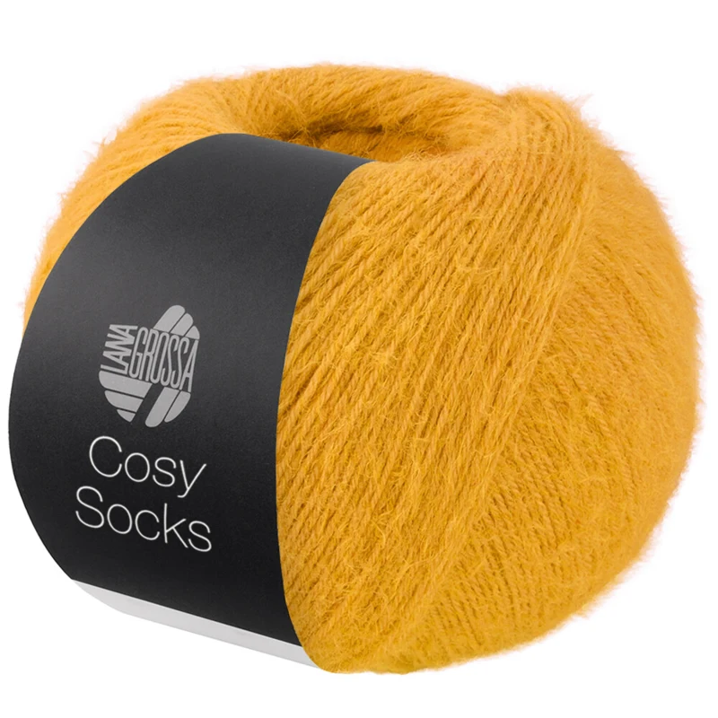 Lana Grossa Cosy Socks 11 Orange jaune