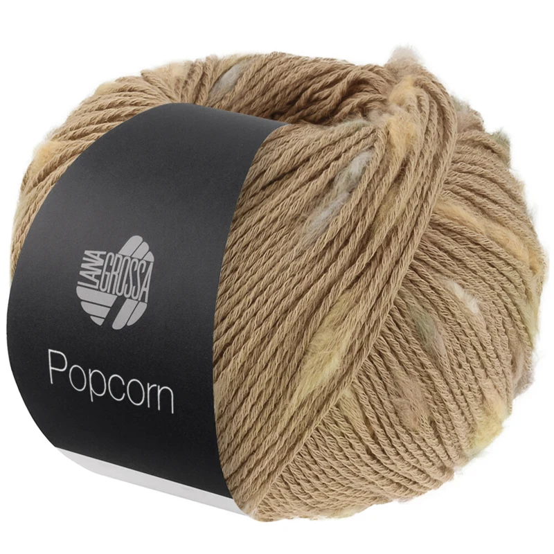 Lana Grossa Popcorn 12 Camel/beige/sable/gris