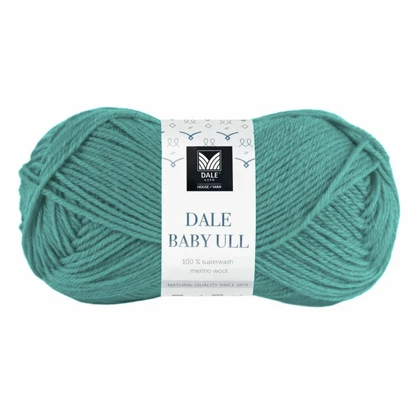 Gjestal Baby Ull 8530 Vert aqua