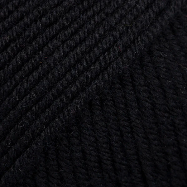 DROPS Merino Extra Fine 02 Noir (Uni Colour)