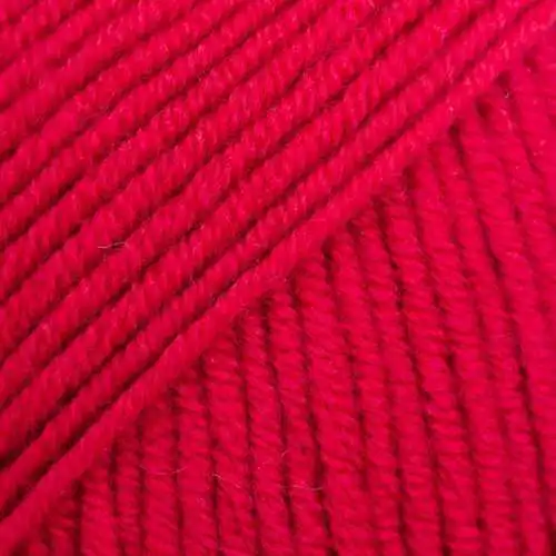 Merino Extra Fine 11 Rouge cramoisi (Uni Colour)