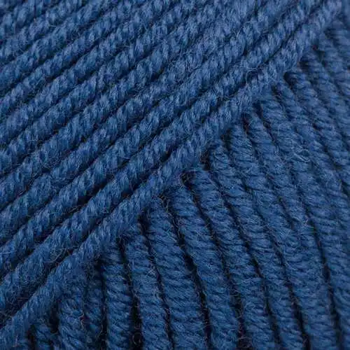 Merino Extra Fine 20 Bleu foncé (Uni Colour)