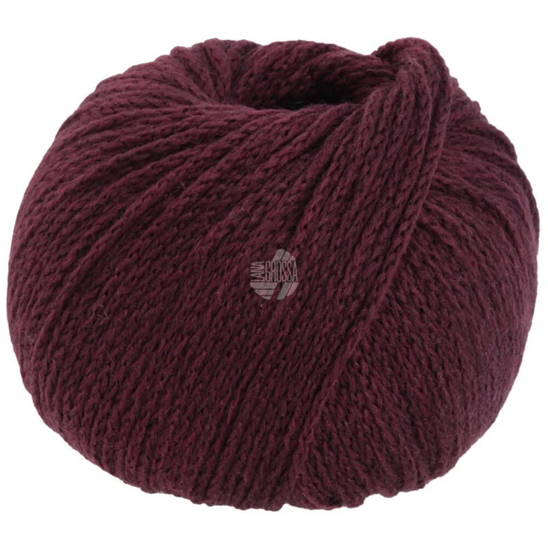 Lana Grossa Cool Merino 28 Brun rouge