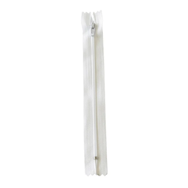 Cose Fermeture Éclair Spirale, 4 mm (14-50 cm) 501 Blanc