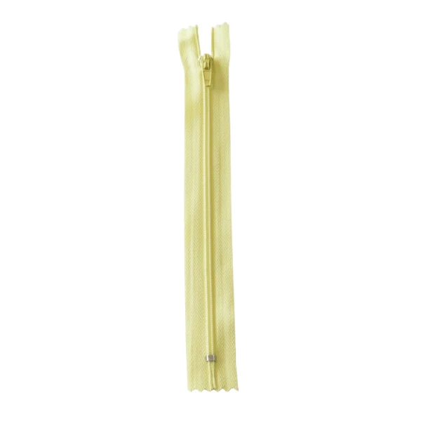 Cose Fermeture Éclair Spirale, 4 mm (14-50 cm) 507 Jaune clair
