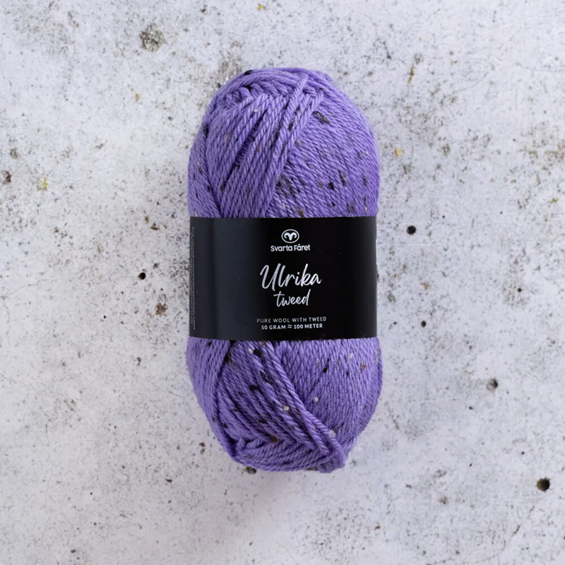 Svarta Fåret Ulrika Tweed 00 Maïs violet