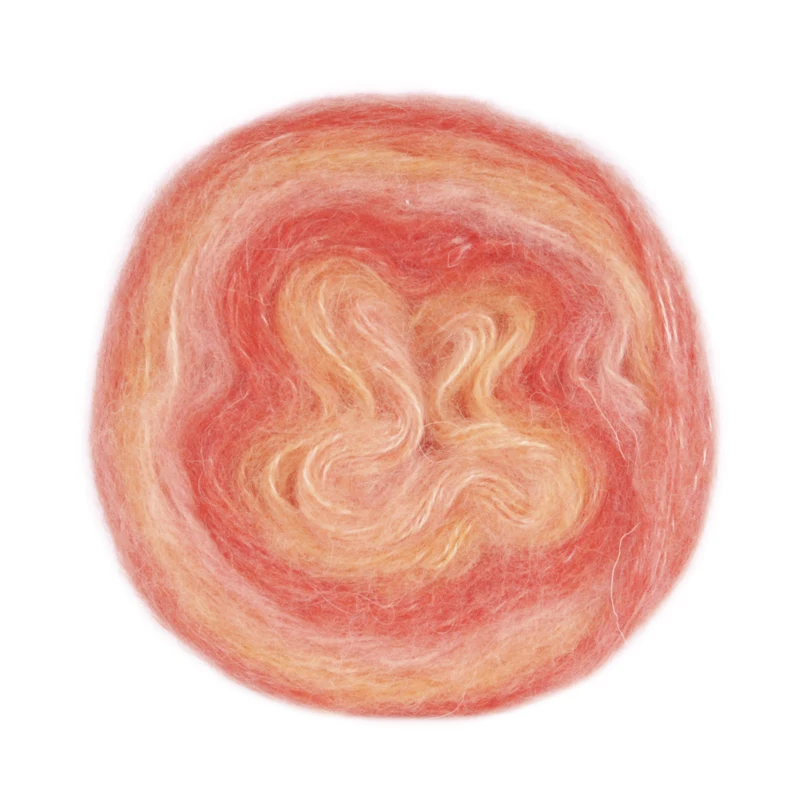 Gjestal Poppis 3107 Rose saumon/pêche dégradé
