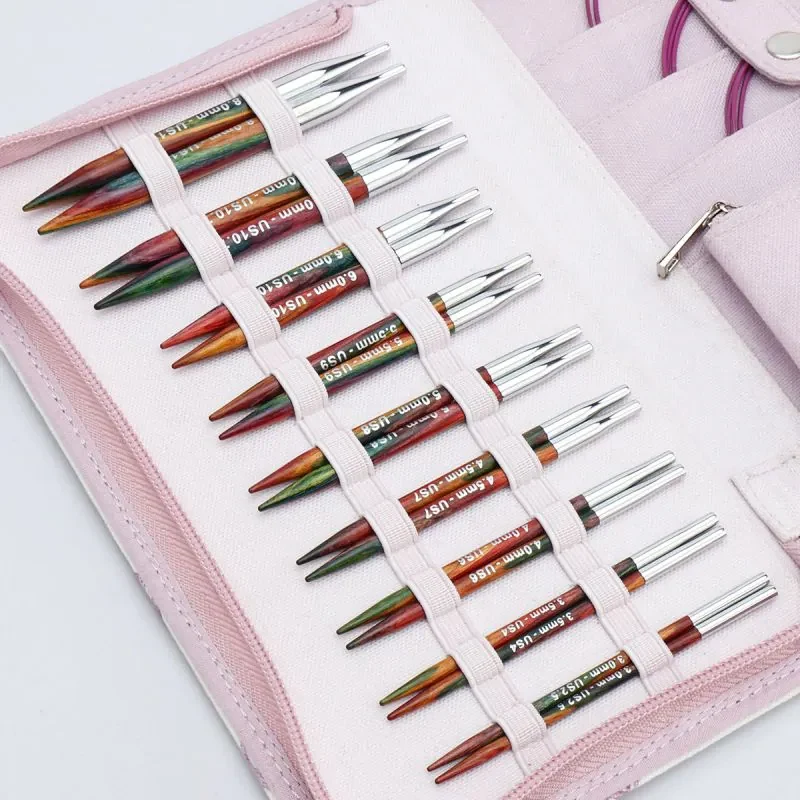 KnitPro Symfonie 2 Ensemble d'Aiguilles Circulaires Interchangeables, Special Deluxe, 10 cm