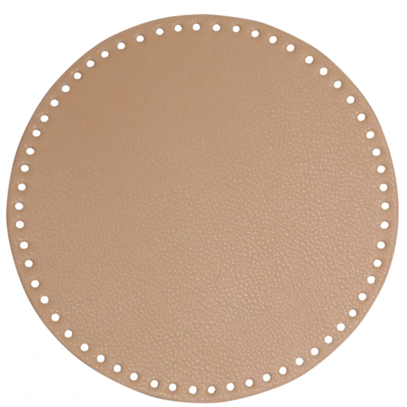 Go Handmade Fond Rond: Abricot, 25 cm