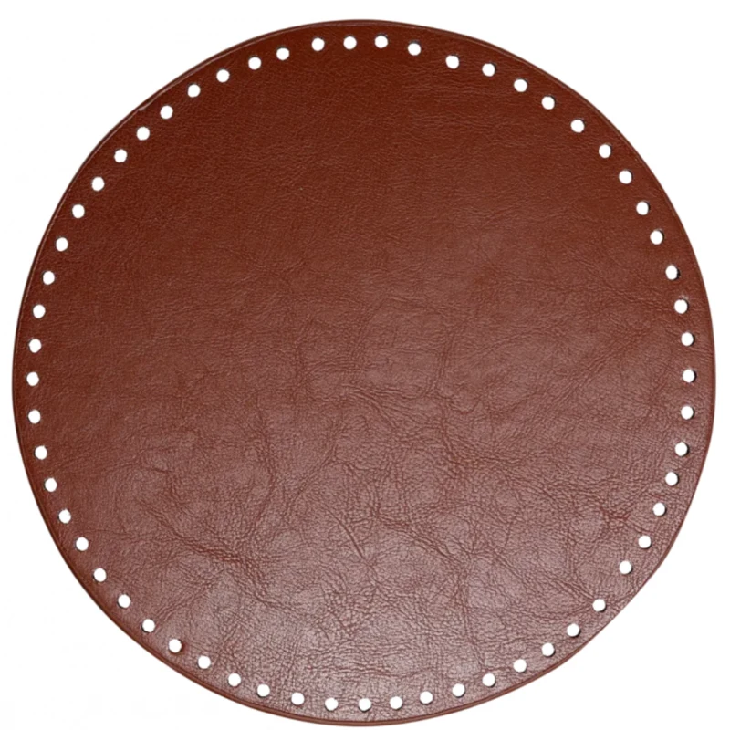 Go Handmade Fond Rond: Marron, 25 cm