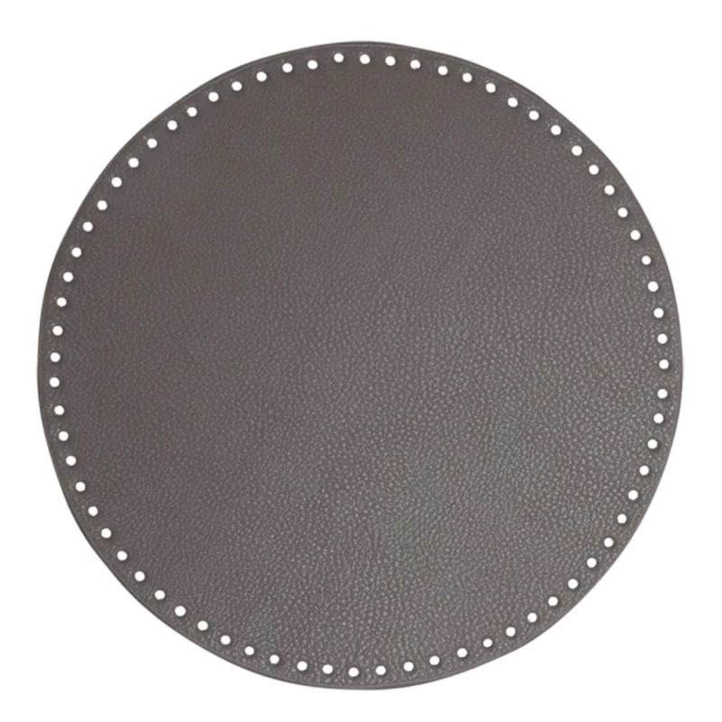 Go Handmade Fond Rond: Gris, 30 cm
