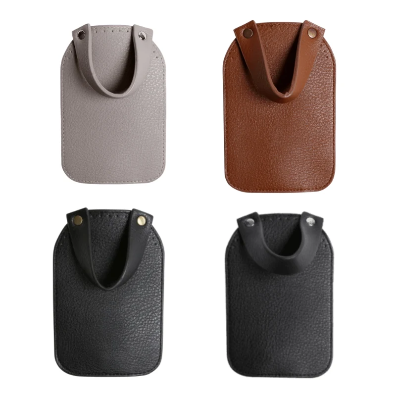 Go Handmade Rabat de Sac: Face avant 10 x 15 cm: Beige/Argent, Marron/Bronze, Noir/Bronze et Noir/Argent