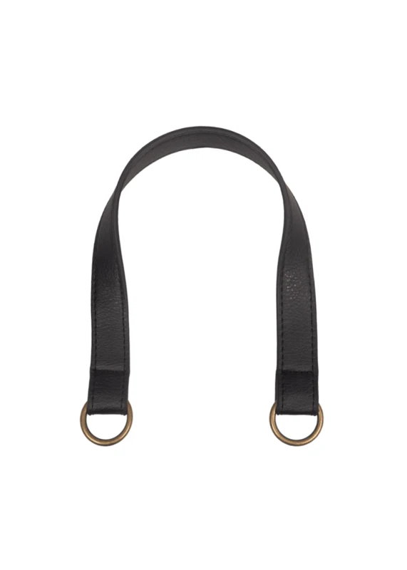 Go Handmade Anse de Sac avec Anneau en O: Noir/bronze