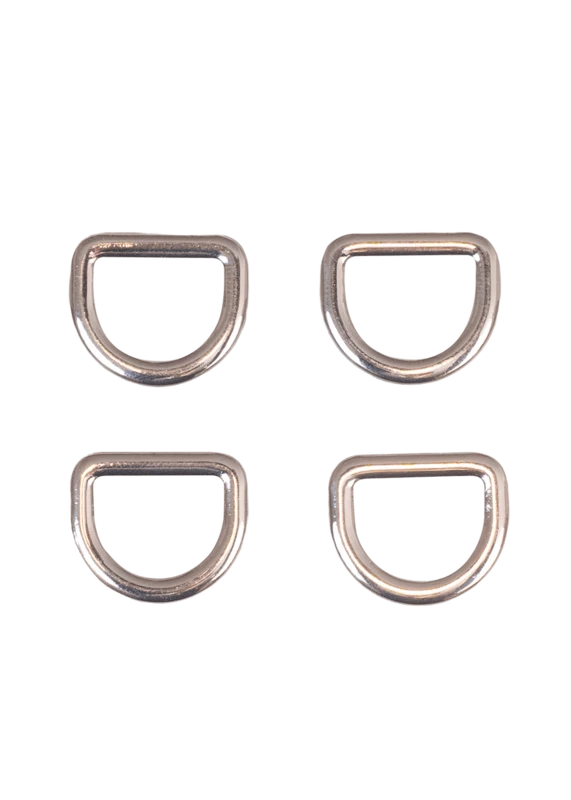 Anneau en D Go Handmade: Argent