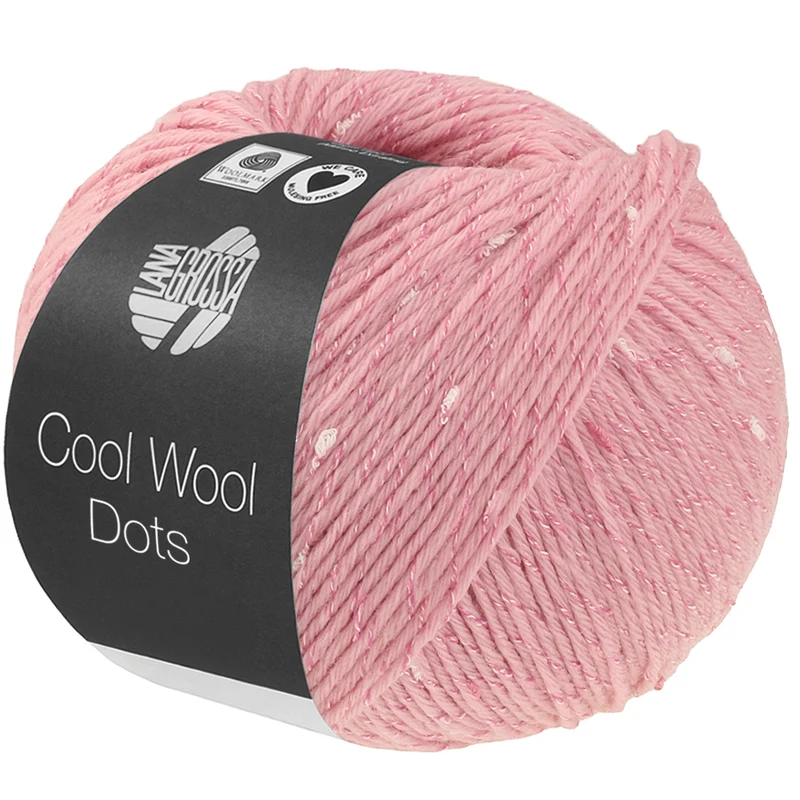 Lana Grossa Cool Wool Dots 06 Rose