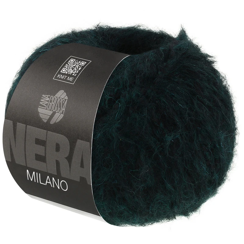 Lana Grossa Milano 08 Vert noir