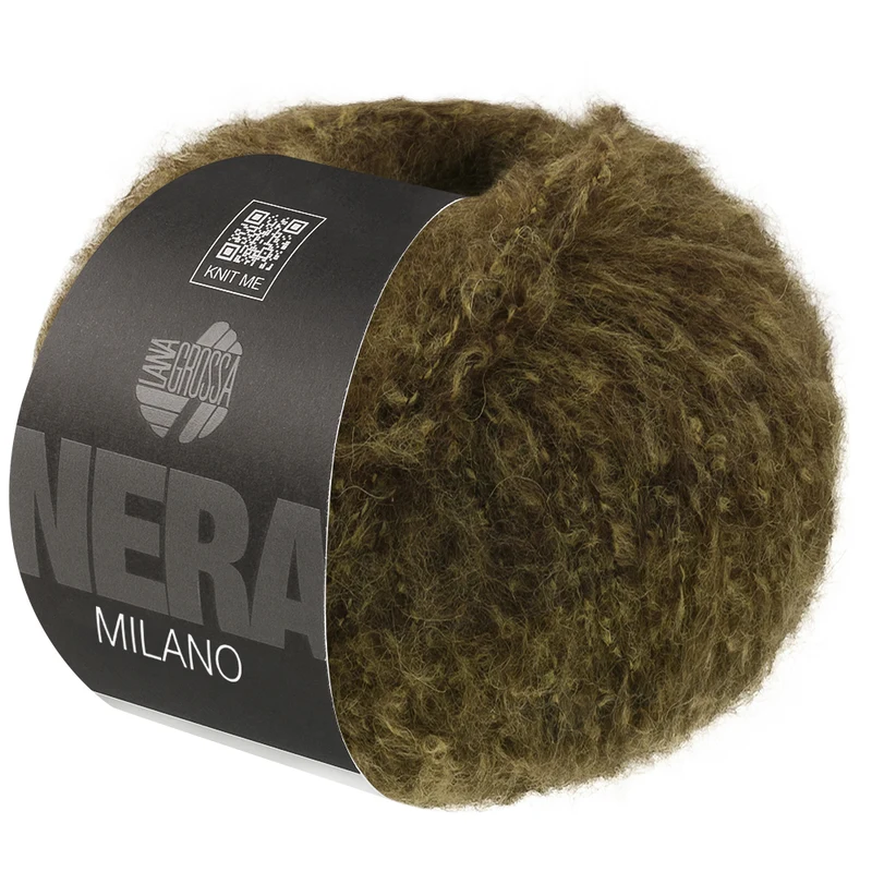 Lana Grossa Milano 06 Olive chiné