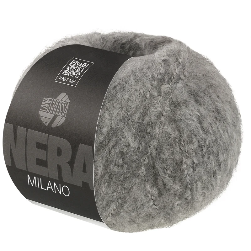 Lana Grossa Milano 01 Gris chiné