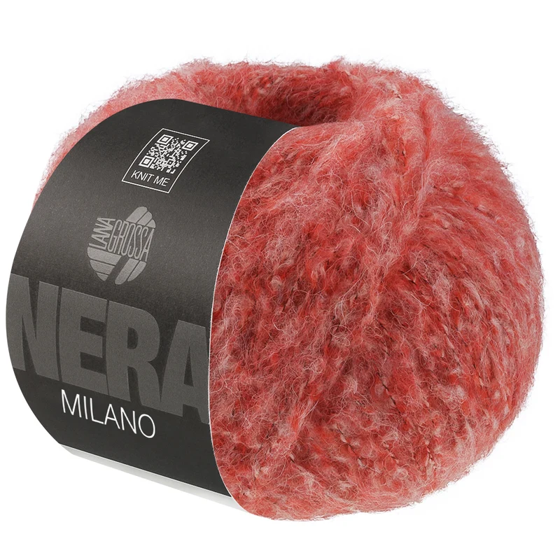 Lana Grossa Milano 14 Rouge clair chiné