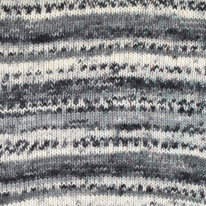 DROPS Fabel Print 905 Noir / naturel