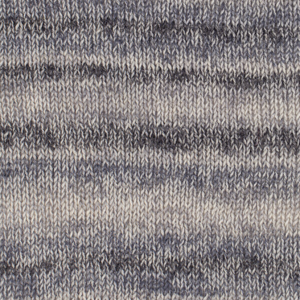 DROPS Fabel Long Print 602 Renard argenté