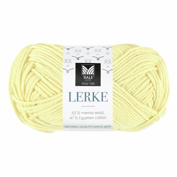 Dale LERKE 8177 Jaune clair