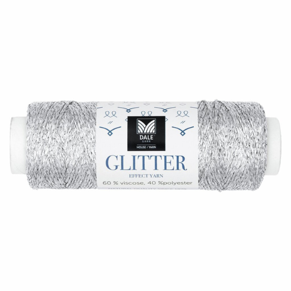 Dale Glitter Effect Yarn 202 Argent