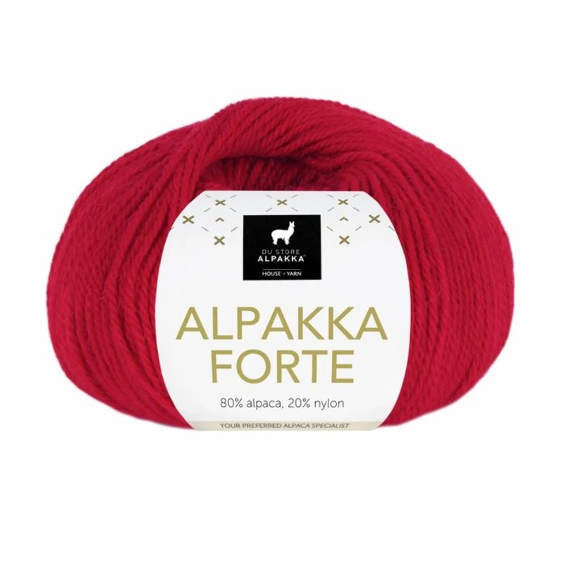 Du Store Alpakka Forte 739 Rouge profond