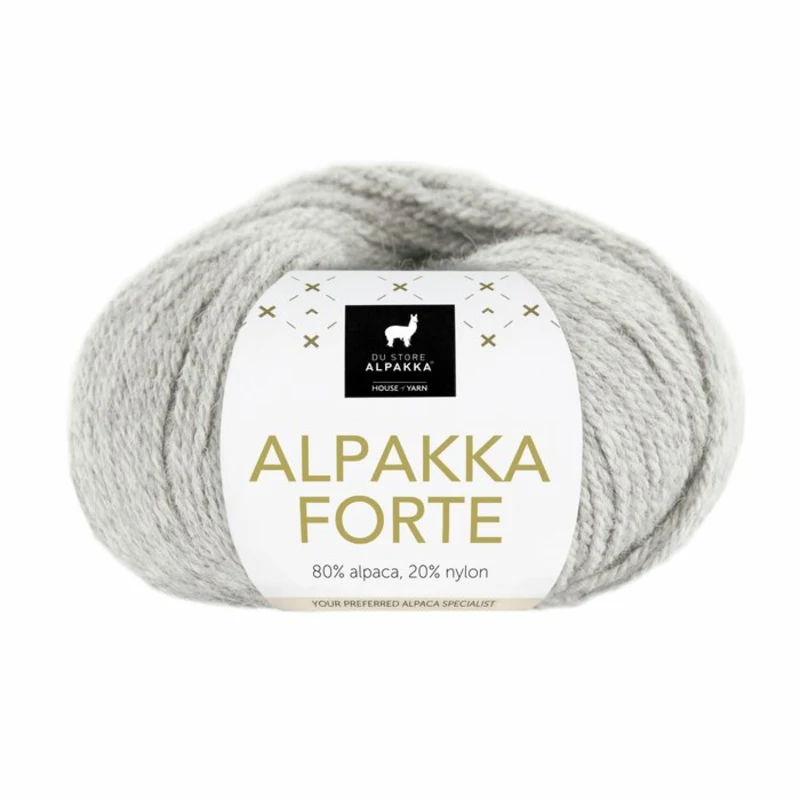 Du Store Alpakka Forte 716 Gris clair chiné