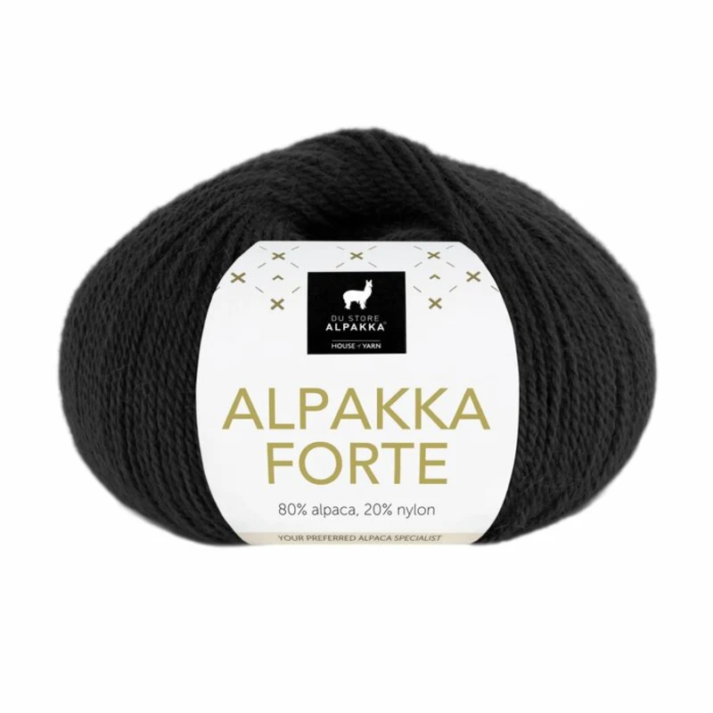 Du Store Alpakka Forte 733 Noir