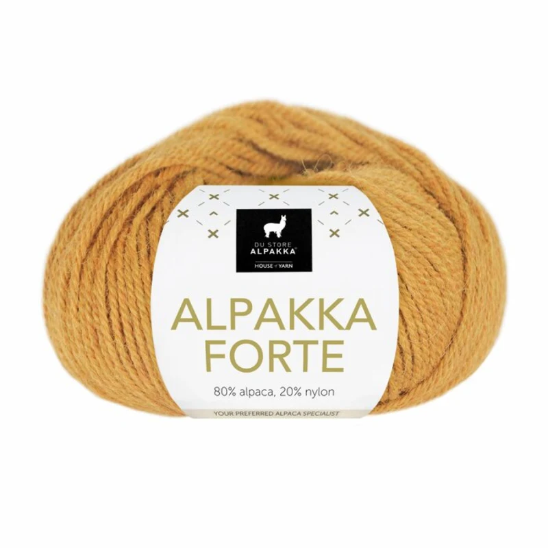 Du Store Alpakka Forte 718 Maïs jaune chinée