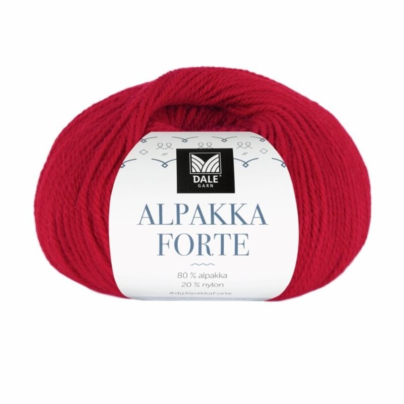 Dale Alpakka Forte 739 Rouge profond