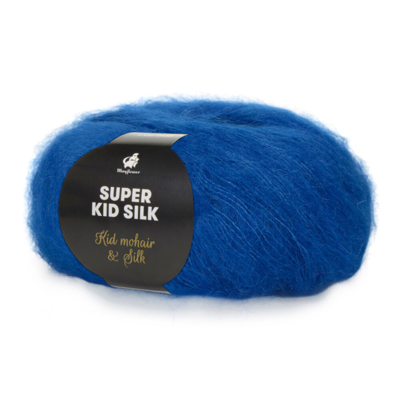 Mayflower Super Kid Silk 41 Bleu cobalt