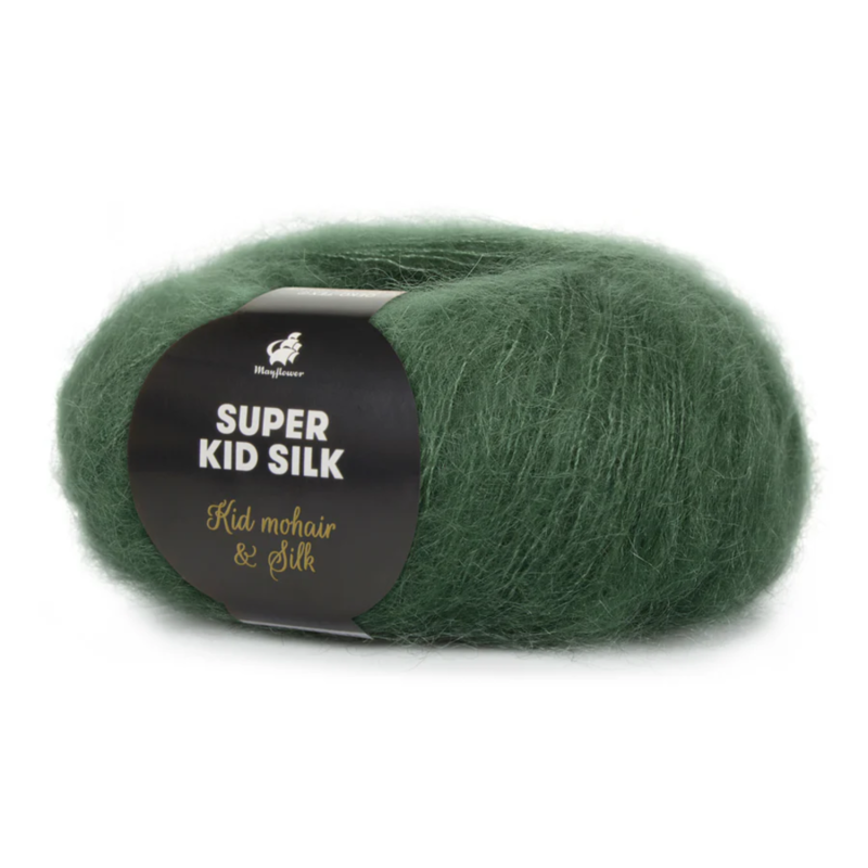 Mayflower Super Kid Silk 126 Olive foncé